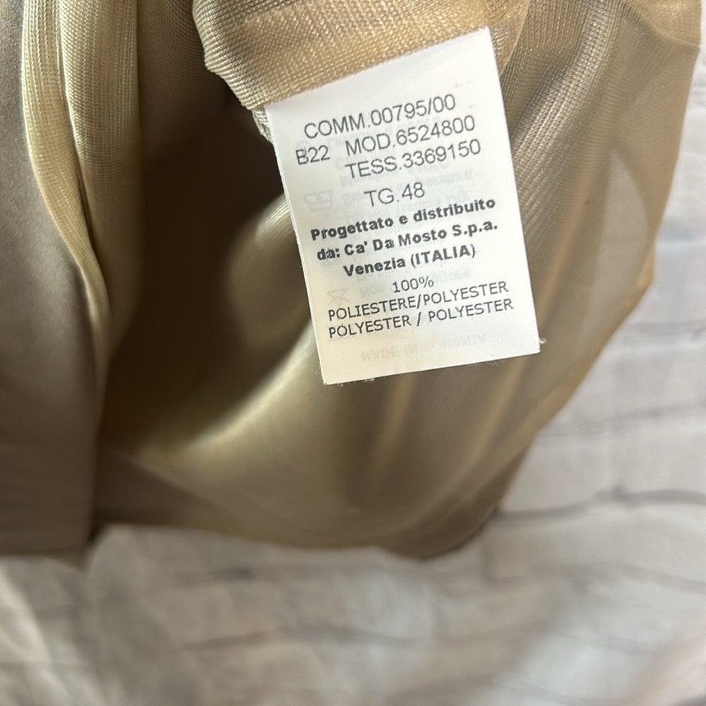 Seventy Mushroom Tan Colored Long Sleeve Dress Size Large Excellent Condition - Picture 15 of 15
